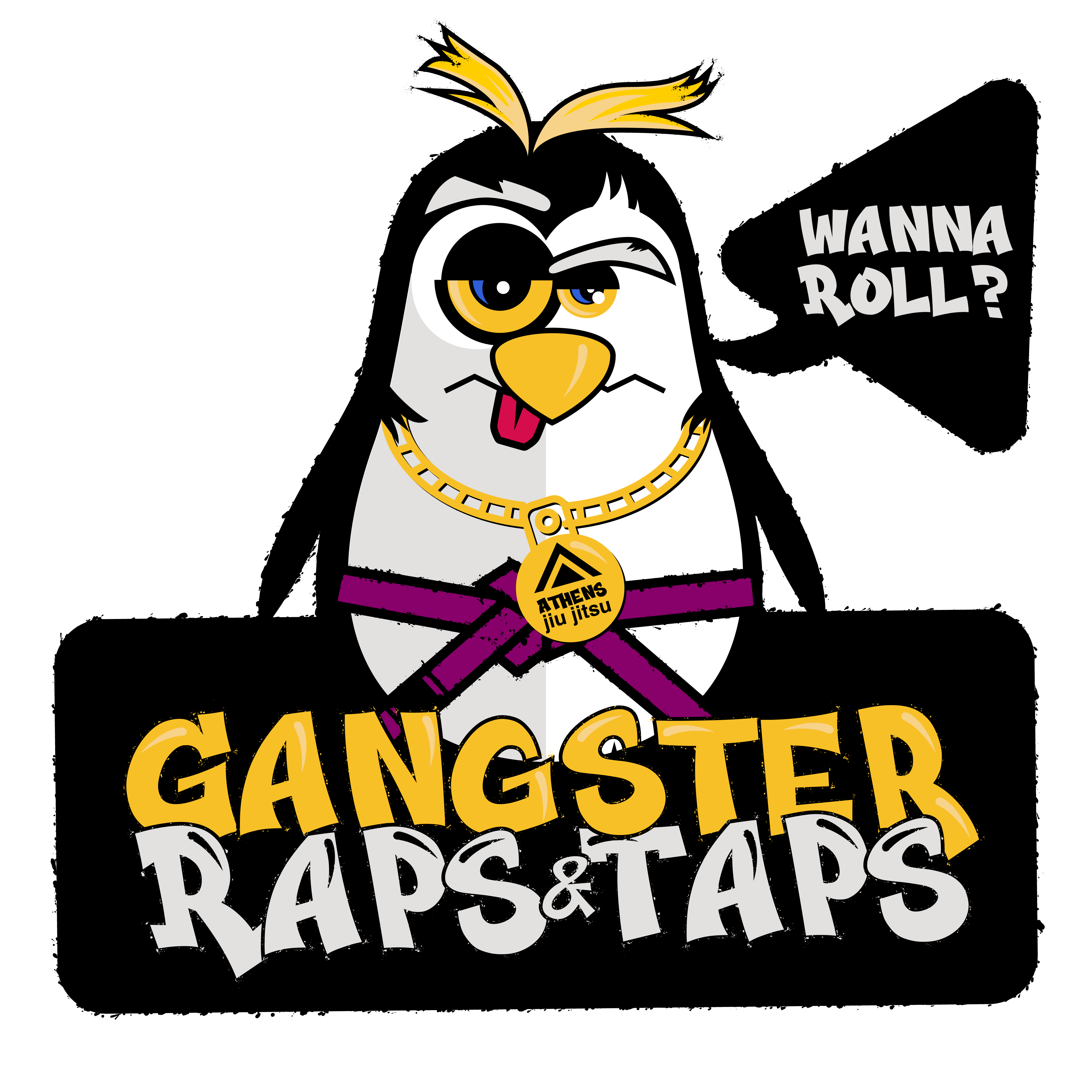 Athens Jiu-Jitsu logo variation